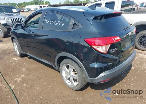 2016 Honda Hr-V Exl z USA, uszkodzony, nr VIN 3CZRU6H71GM705391